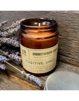 Bougie aromathérapie 200g - AW - Positive Vibes