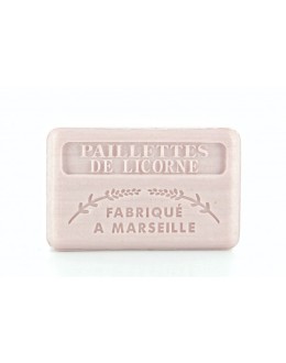 Savonnette Marseillaise Paillette de Licorne - 125g   