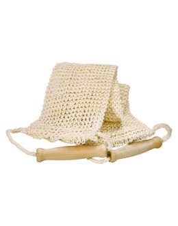 Lanière de massage Sisal tricoté, maille fine - CROLL & DENECK