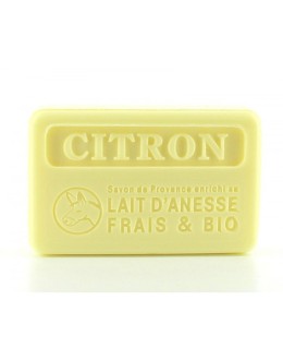 Savon citron au lait d'ânesse Frais & BIO - 100g 